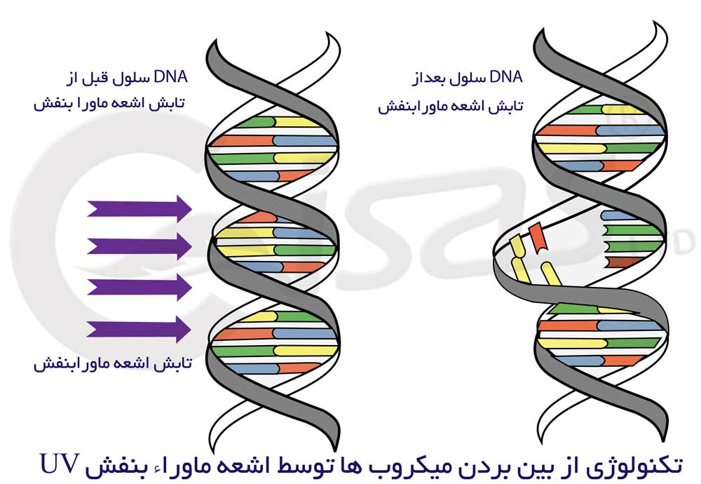 گندزدایی آب با اشعه فرابنفش UV